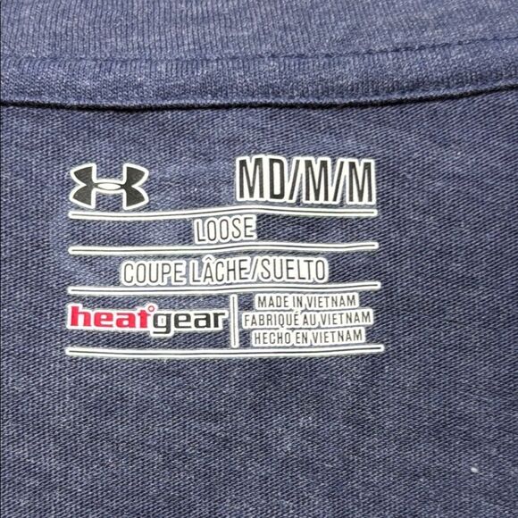 Under Armour Women's Graphic Long Sleeve Tee - Blue - Picture 6 of 7